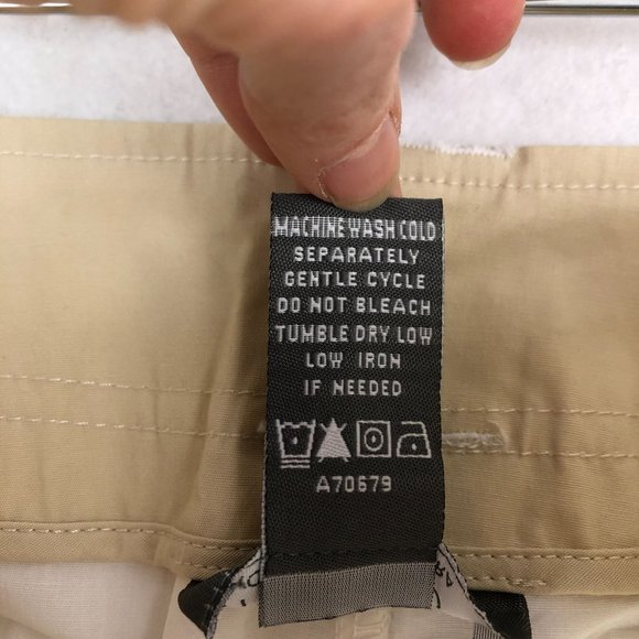 Motto NWOT Women's Size 12 White Stretch Convertible Roll Tab Capri Pants Shorts - Picture 11 of 11